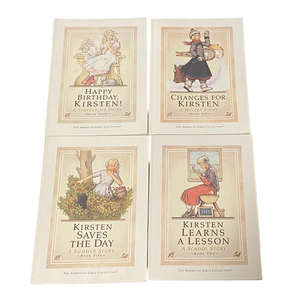 Pleasant Company American Girl Kirsten Books 2 & 4-6